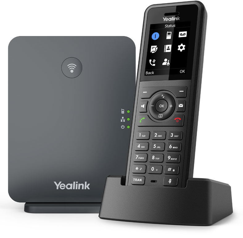 Yealink W77P High-Performance IP DECT Solution including W57R Rugged