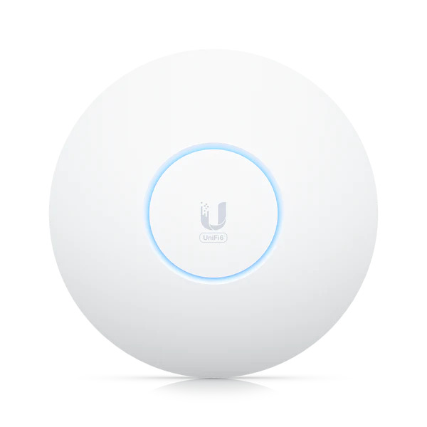 UniFi U6 Enterprise ceiling-mounted WiFi access point