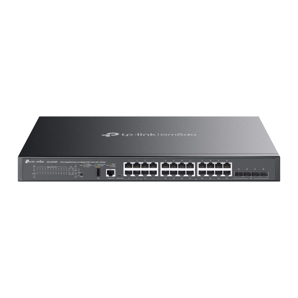 TP-Link SG5428XMPP Omada 24-Port Gigabit Stackable Lite L3 Managed